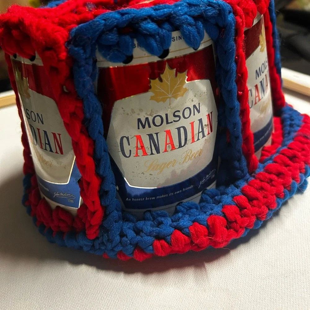Vintage Molson Beer Hat; incredible condition